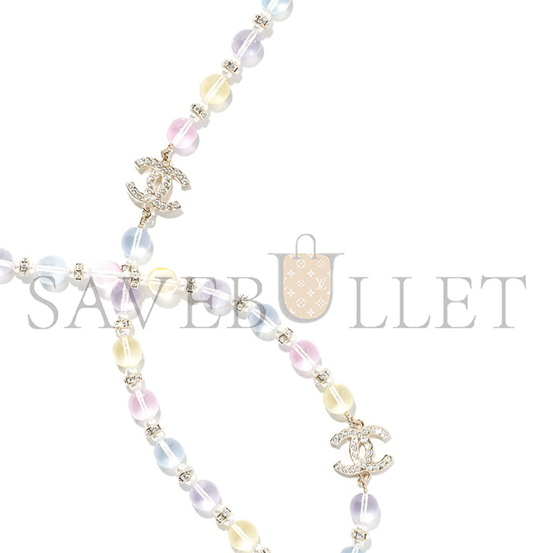 Ch**el long necklace abg768